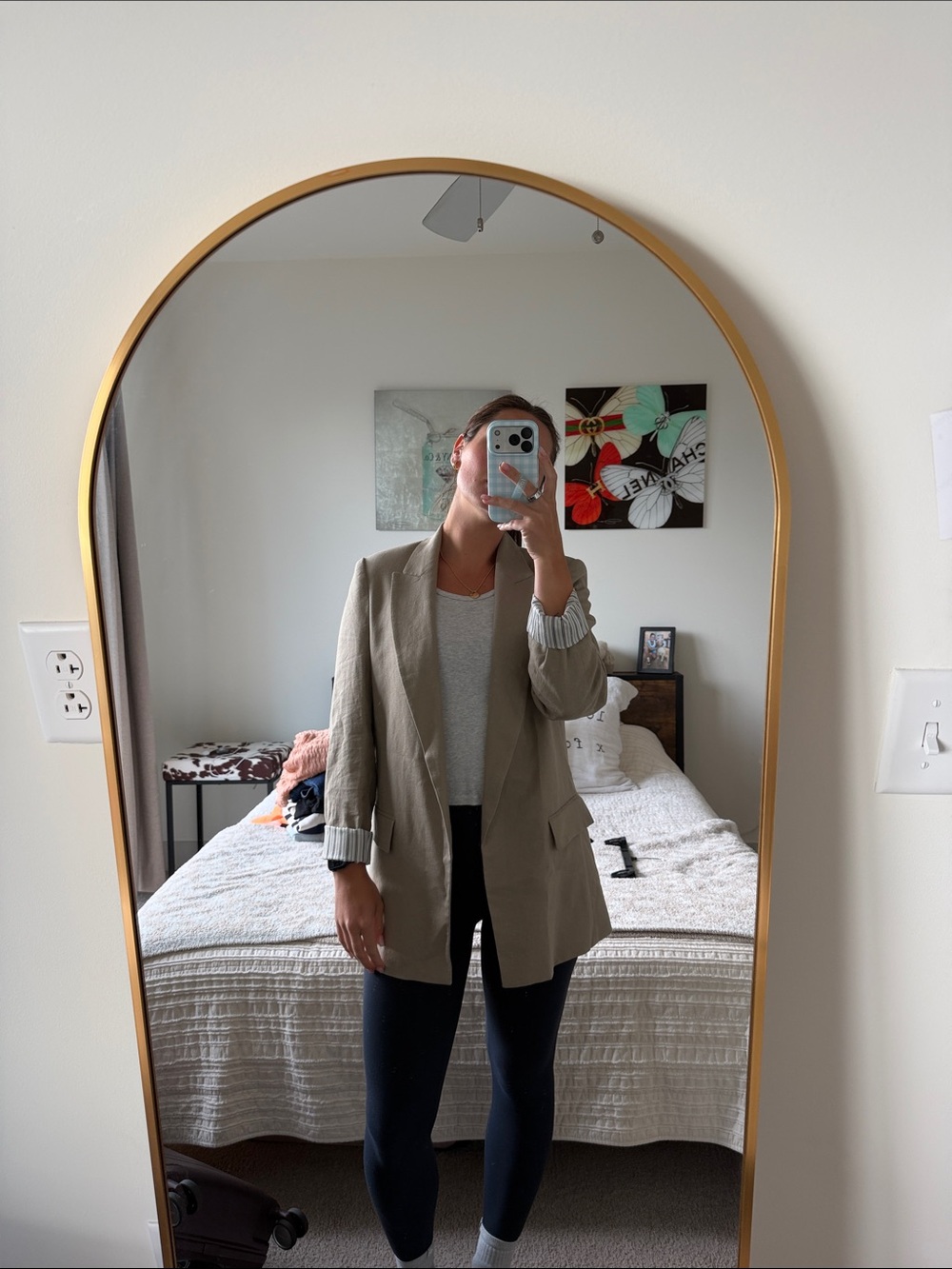 Zara Linen Blazer - Picture 4 of 5